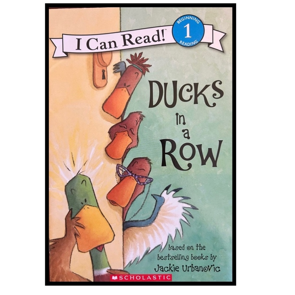 Ducks in a Row I Can Read Level 1 Reader